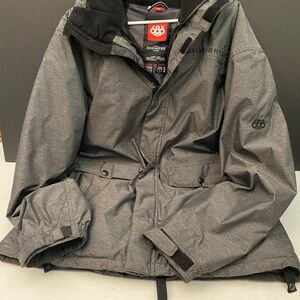 686 Men's Charcoal Ski Jacket